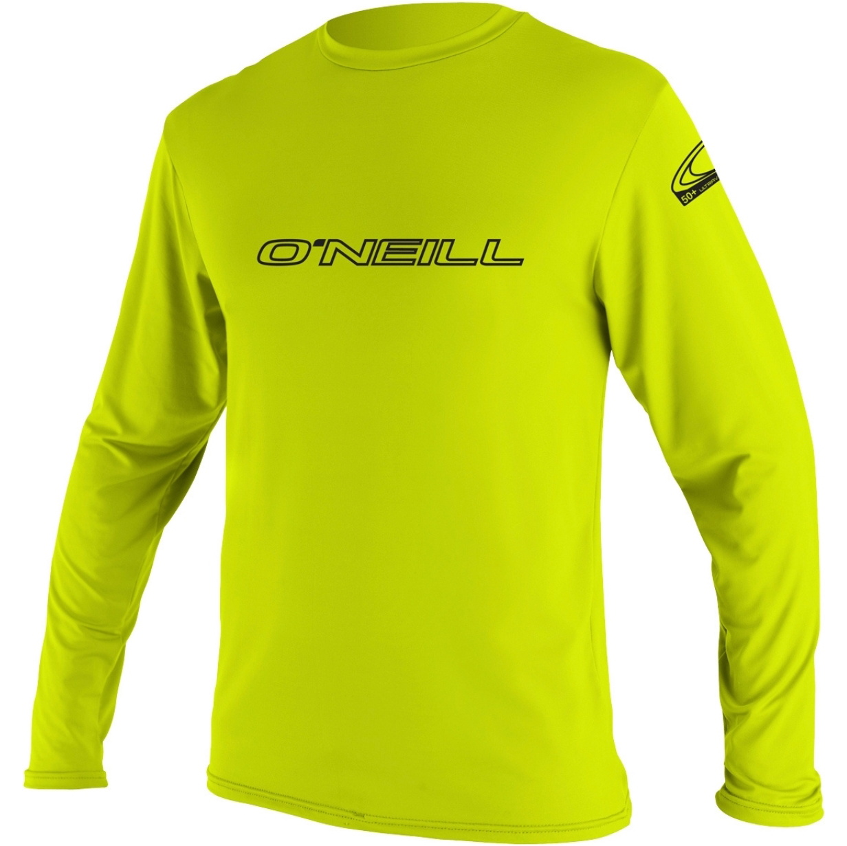 O'Neill Skins 2026 Mens Basic Long Sleeve Rash Tee 4339 - Lime